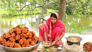 Village Style Chicken Pakora Recipe  ঘরেথাকা উপকরনেই সেরার সেরা চিকেন পাকোড়া রেসিপি Village Food [upl. by Ymmat]