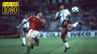 Argentina 41 Hungary Maradona Magic World Cup 1982  Full highlight 1080p HD [upl. by Arratal]