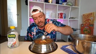 Linsensuppe mit Knacker selber gemacht REZEPT [upl. by Keavy]