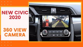 Android Car Stereo with 360 Camera Kit with Recording by Woodman [upl. by Jemima]