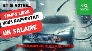 station de lavage auto prix rentabilité [upl. by Baskett]