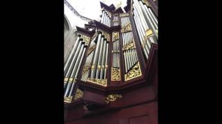 Sietze de Vries  improvisatie Psalm 47  koororgel  Bovenkerk Kampen [upl. by Retniw734]