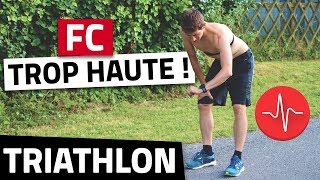 Fréquence cardiaque trop élevée comment la diminuer  TRIATHLON [upl. by Aivle405]