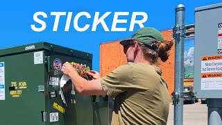 How I Make Stickers For Street Art [upl. by Glad]