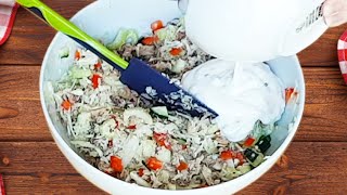 Salada para DESINCHAR e EMAGRECER Deliciosa Fácil Poucas Calorias e Carboidratos Low Carb [upl. by Anaujnas]