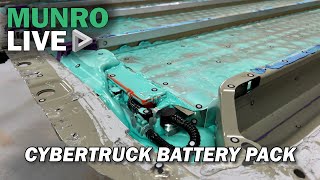 Tesla Cybertruck Battery Pack Our First Impressions Under the Lid [upl. by Christensen]