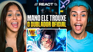 MHRAP  Tipo Sasukezin 😎 Resposta Narutin Part Kumode  Casal Jounin React 🔥 [upl. by Jobe]