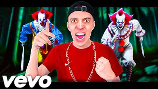 quotHORROR CLOWN SONGquot  CLASHGAMES Official Music Video [upl. by Reidid622]