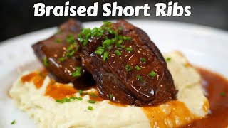 This is My Favorite Meal of All Time  Tender amp Delicious Braised Beef Short Ribs [upl. by Aneloaup]