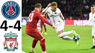 PSG 44 Liverpool  UEFA Champions League 2018  Full Match Highlights [upl. by Bissell]