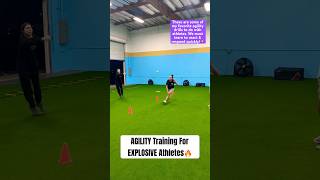 AGILITY Training For EXPLOSIVE Athletes Athlete Speed Training shorts [upl. by Attiuqal]