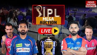 TATA IPL Auction 2025 Live IPL Mega Auction Day 1 Live I IPL 2025 I RCB I CSK I MI I KKR I SRH I RR [upl. by Eelorac120]