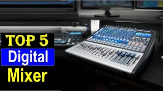 Top 5 Best Audio Mixers in 2024  Best Audio Mixer Sound Board  Best Digital Mixer  Reviews [upl. by Hedvige]