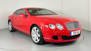 Bentley Continental GT  Only 27000 Miles [upl. by Matronna258]