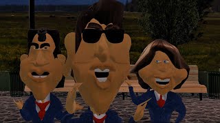 REAGANOMICS  Rap Animation  Trickle Down Song [upl. by Rabassa]