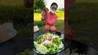 Pancit canton Recipe food cooking mukbang [upl. by Rotceh]