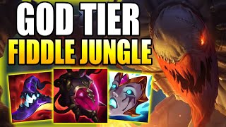 HOW TO USE THE POWER OF FIDDLESTICKS JUNGLE amp ESCAPE LOW ELO FAST Gameplay Guide League of Legends [upl. by Esiuqram931]