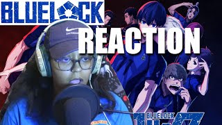 BLUE LOCK  ep 4 REACTION [upl. by Hamimej]