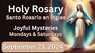 📿Holy Rosary in English Santo Rosario en Ingles Joyful Mondays 🙏 [upl. by O'Conner]