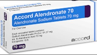 Alendronate Binosto Fosamax to treat osteoporosis caused by menopause steroid use or gonadal fai [upl. by Lanford]