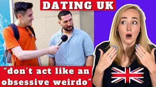 Whats it like to date in the UK Asking GuysStreet Interview  Brits React [upl. by Ecirtam94]