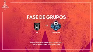 CA Independiente vs Port Layola  Copa Centroamericana Concacaf 2024 [upl. by Wilkens770]