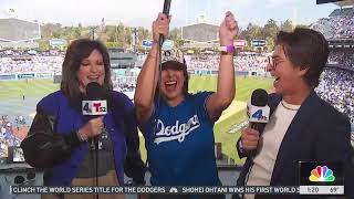 Live Watch the Dodgers World Series victory parade [upl. by Iblehs850]