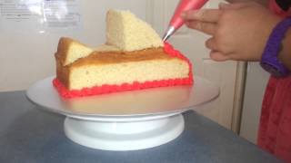 Easy DIY Cake Decor lightening mcqueen car cake [upl. by Neerbas141]