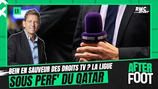 Droits TV Ligue 1  BeIn en sauveur  quotOn est sous perfusion du Qatarquot dénonce Riolo [upl. by Audrie]