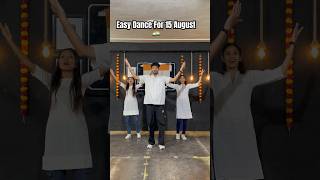 Bharat Ki Beti Easy Dance For 15 August patrioticsongdance [upl. by Cari158]