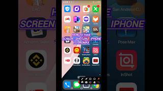 How to take Screenshot in iPhone 15 Promax  Easy Trick  Problem Solved 100  YouTubes Short [upl. by Stoddard]