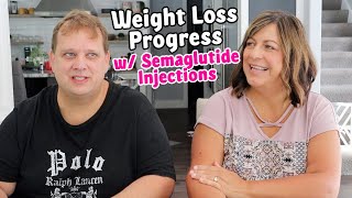 Weight Loss Progress  MONTH ONE  Semaglutide Compound Injections [upl. by Fannie]