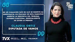 Encuentro TVX Claudia Ortiz diputada del partido VAMOS [upl. by Sartin]