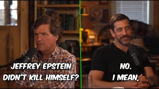 Aaron Rodgers Talks Jeffrey Epstein Ghislaine Maxwell amp Pat Tillmans Death On Tucker Carlson [upl. by Suh]