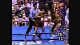 Loreto Garza Vs Vinny Pazienza Rds 9 10 11 amp Postfight [upl. by Chyou]