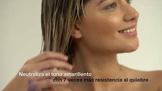 Sistema Tratamiento para Cabello Rubio o con Canas  Natura Lumina [upl. by Aeht]