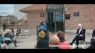 Perth Amboy Train Station Ground Breaking Event Photo Reel April 21 2022 [upl. by Sayette]