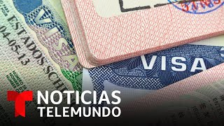 ¿Cuáles son los requisitos para obtener una visa de trabajo en Estados Unidos  Noticias Telemundo [upl. by Ayotahs271]