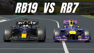 A RACE between the Two Most DOMINANT RED BULL F1 CARS [upl. by Ellehcam]