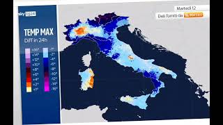 Meteo 10 12 novembre Ciclone nel Mediterraneo forte maltempo tra Sardegna e Sicilia [upl. by Mann324]