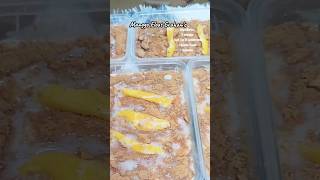 My Simple Ways of Making Mango Grahams Float food foodlover yummy viralvideo youtubeshorts [upl. by Lauralee]