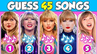 Guess Taylor Swift Songs 🎤🎵  Taylor Swift Edition [upl. by Almund]