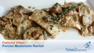 Porcini Mushroom Ravioli [upl. by Firahs167]