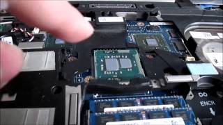 Dell Precision M4500 Thermal Paste Replacement [upl. by Ellerad]