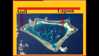 Atoll Coral reef What is AtollHow Atoll forms [upl. by Imaon450]