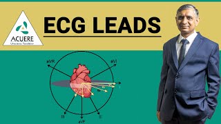 ECG Leads  Explained  Basics of ECG  Dr Shantanu R Joshi  2019 [upl. by Fabiola]