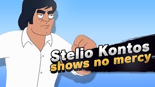 Stelio Kontos beats up Steve Smith but its Smash Ultimate [upl. by Elenahc]