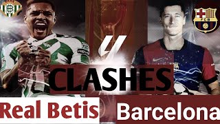 BARCELONA CLASHES WITH REAL BETIS IN THRILLING BATTLE [upl. by Gorski]