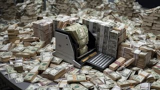 Counting Stacks Of Money [upl. by Castor]