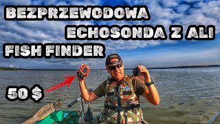 Test Echosonda Bezprzewodowa Fish Finder XJ01 co to warte za 50  z Ali  W Poszukiwaniu Sandacza [upl. by Llenrap]